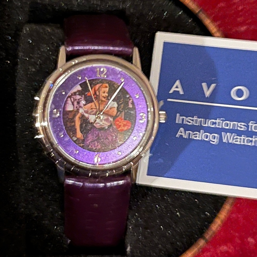 I love Lucy watch with collectible tin